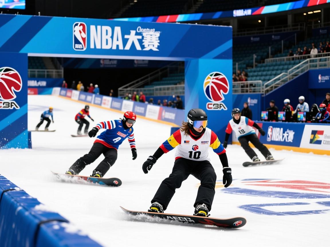 滑雪滑板大赛进入关键阶段，各国选手角逐激烈  第2张